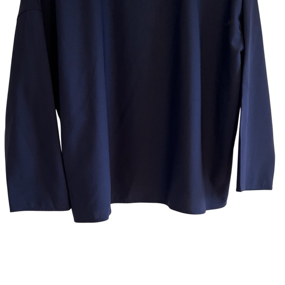 Club Monaco wool blend cowl neck boxy fit long sleeve top M like new condition - Picture 9 of 11